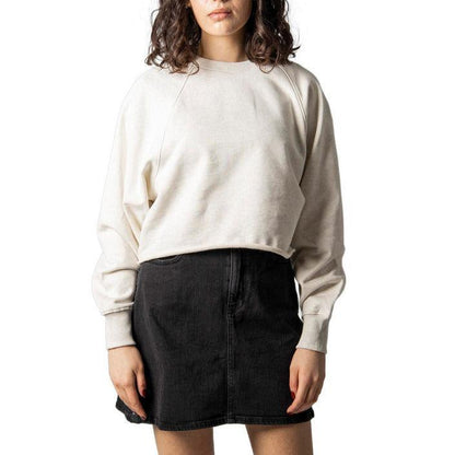 Sweatshirt - Plain Calvin Klein Women Sweatshirt - White - Sweatshirts - Guocali