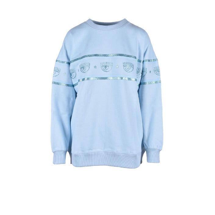 Sweatshirt - Plain Chiara Ferragni Men Sweatshirt - Light Blue - Sweatshirts - Guocali