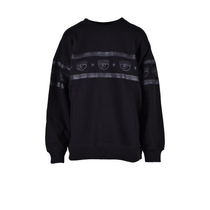 Sweatshirt - Printed Chiara Ferragni Women Sweatshirt - Black - Sweatshirts - Guocali