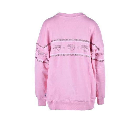Sweatshirt - Printed Chiara Ferragni Women Sweatshirt - Pink - Sweatshirts - Guocali