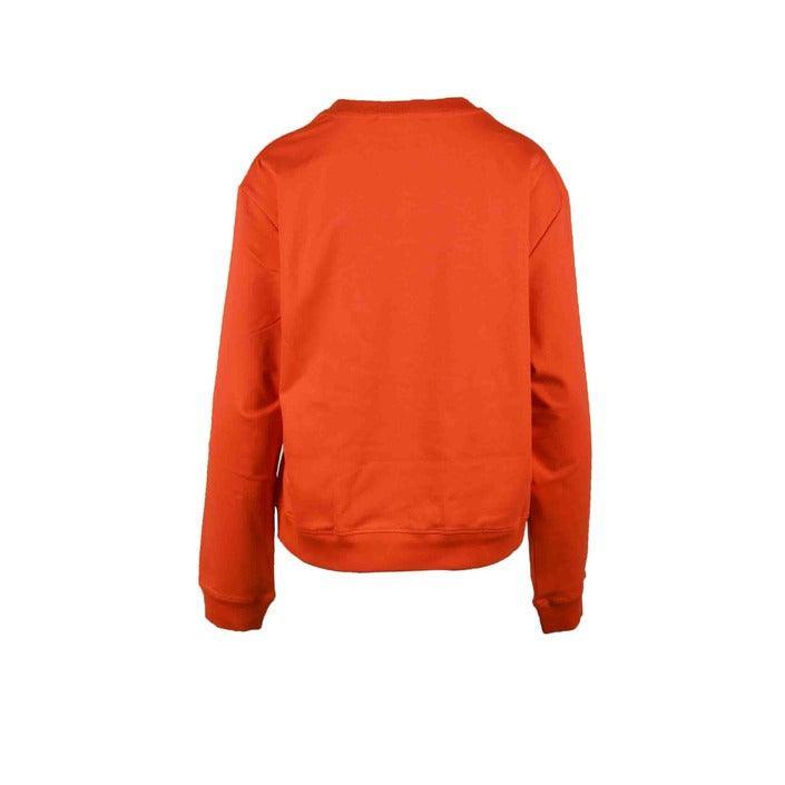 Sweatshirt - Printed Love Moschino Women Sweatshirt - Orange - Sweatshirts - Guocali