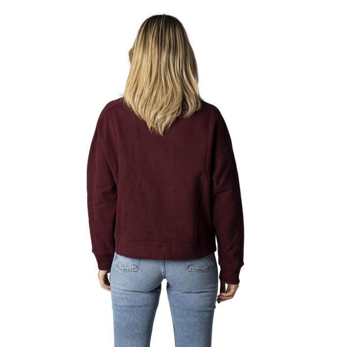 Sweatshirt - Printed Tommy Hilfiger Women Sweatshirt - Bordeaux - Sweatshirts - Guocali