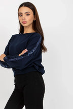 Women's Sweatshirt - Crew-neck With Regular Fit