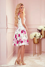 Sweetheart Fit and Flare Cocktail Dress Style-Day Dress-GUOCALI