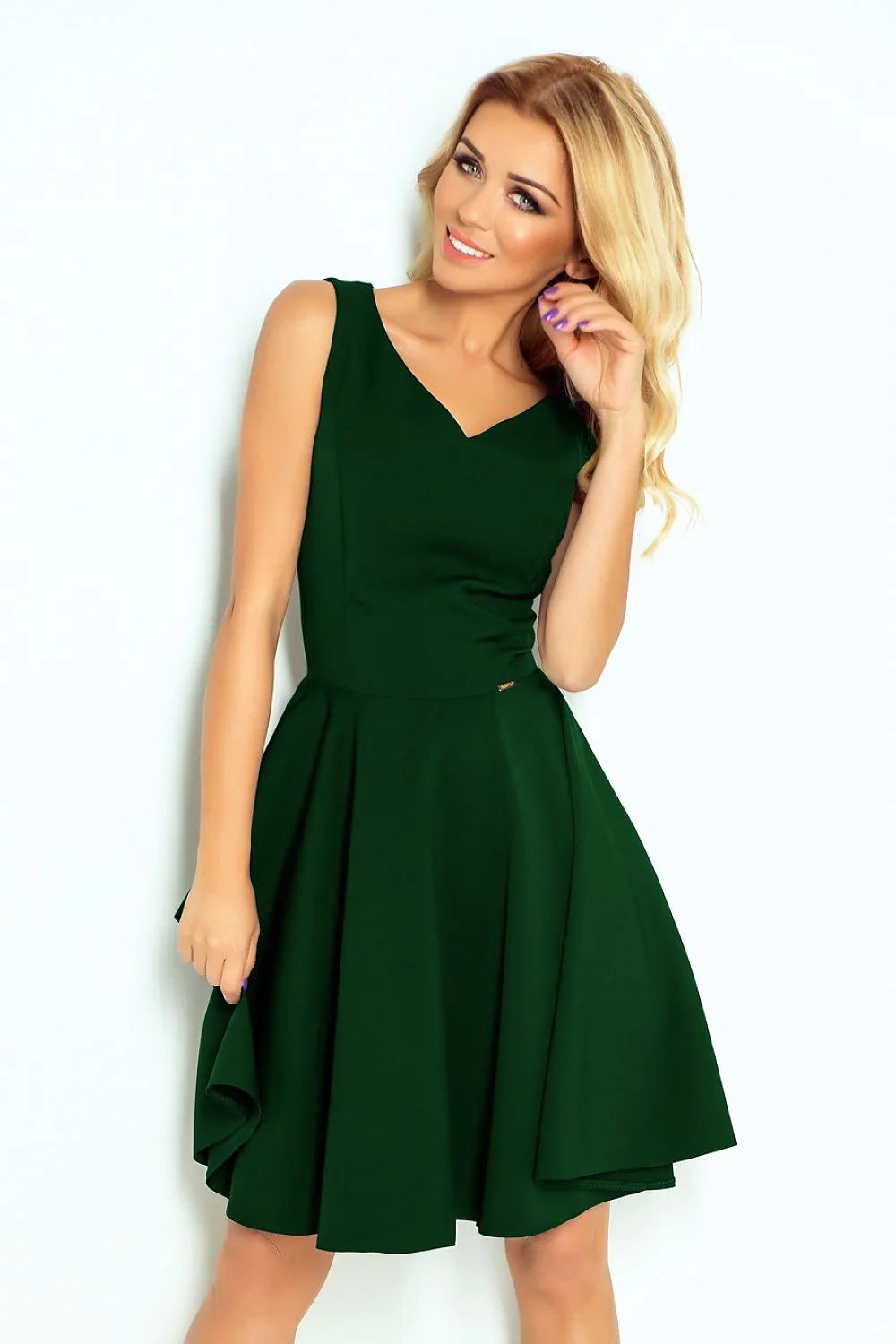 Sweetheart Fit and Flare Cocktail Dress Style-Day Dress-GUOCALI