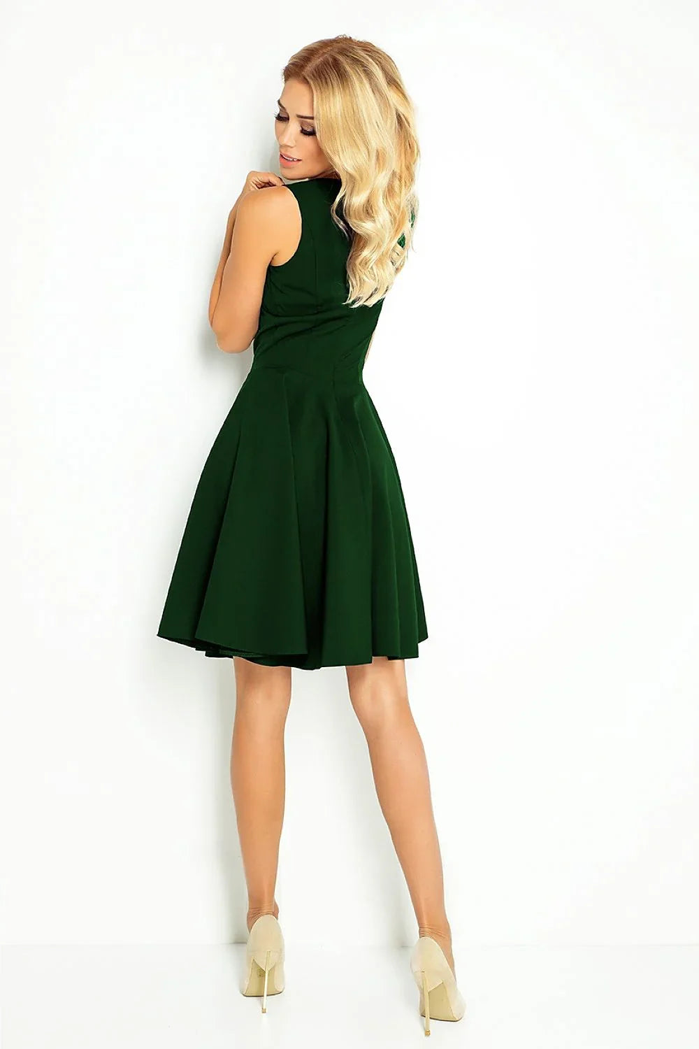 Sweetheart Fit and Flare Cocktail Dress Style-Day Dress-GUOCALI