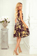 Sweetheart Fit and Flare Cocktail Dress Style-Day Dress-GUOCALI