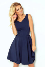 Sweetheart Fit and Flare Cocktail Dress Style-Day Dress-GUOCALI