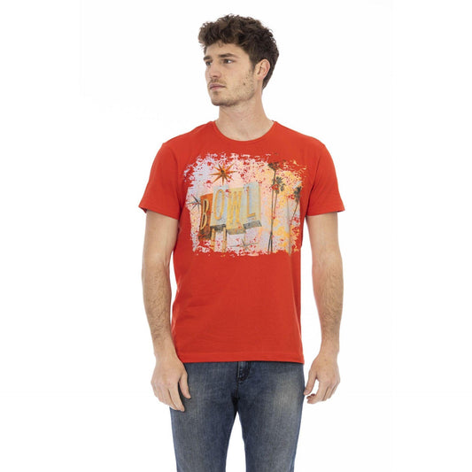 Trussardi Action Men T-shirts - Red Brand T-shirts - T-Shirt - Guocali