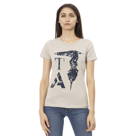 Trussardi Action Women T-Shirts - Brown Brand T-shirts - T-Shirt - Guocali