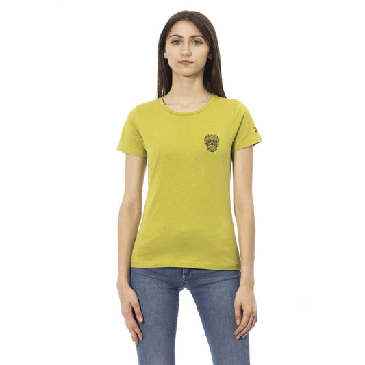 Trussardi Action Women T-Shirts - Green Brand T-shirts - T-Shirt - Guocali