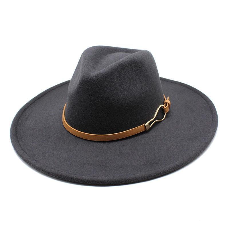 UNISEX Fedora Hat - Felted Jazz Hat - Fedora Hat - Guocali