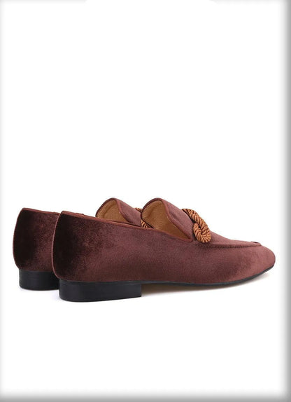 Velvet Men Loafers - Men Shoes -Guocali