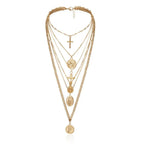 Virgin Mary and Cross Pendant Necklace - Women Jewelry -Guocali