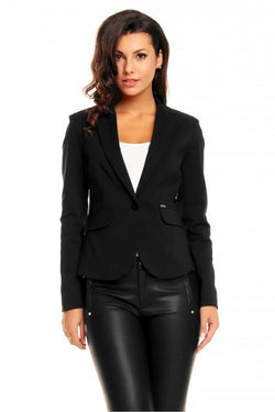Women Blazer - Lightweight - 1-Button - Guocali