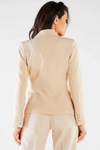Women Suit Jacket - Stretchable - Double-Breasted