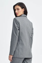 Women Suit Jacket - Stretchable - Double-Breasted
