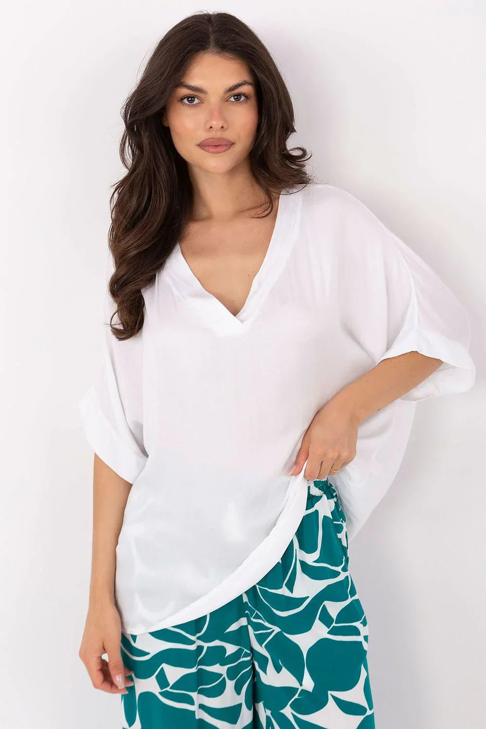 Women Blouse – Breathable – Sleeveless - White -Guocali