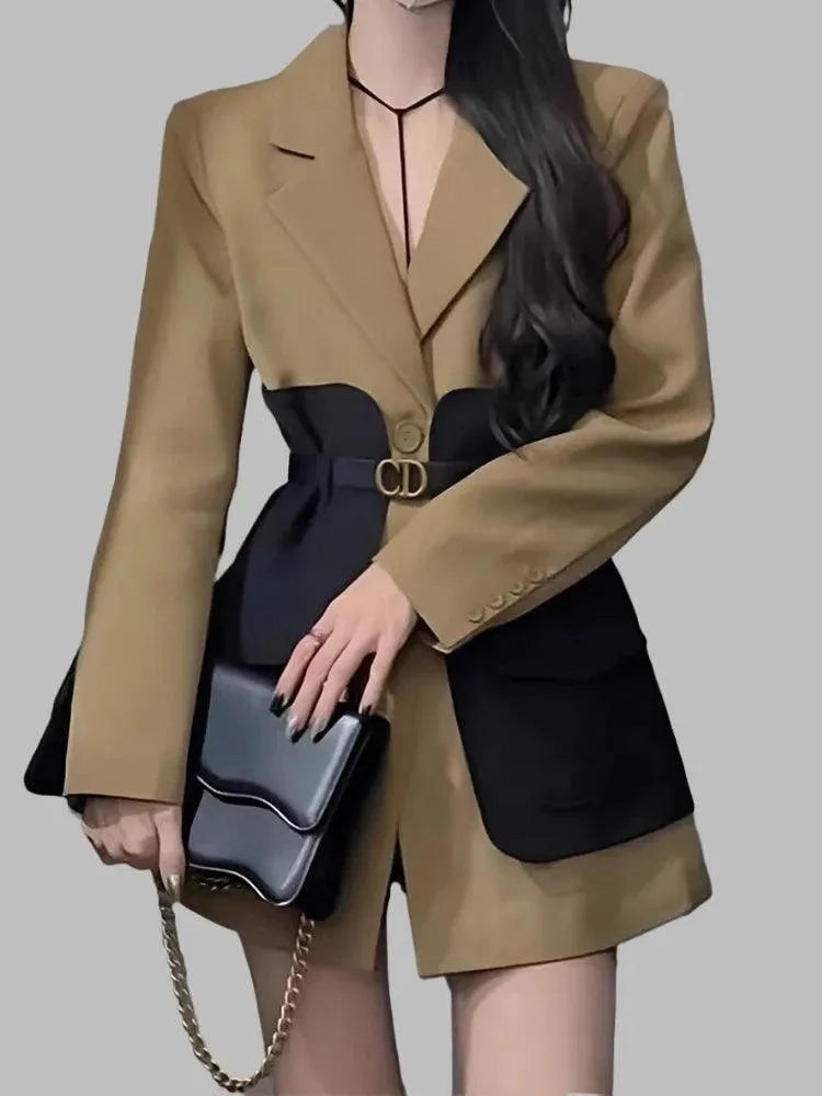 Women Blouse – Ruffle Trim – Puff Sleeves - Black -Guocali