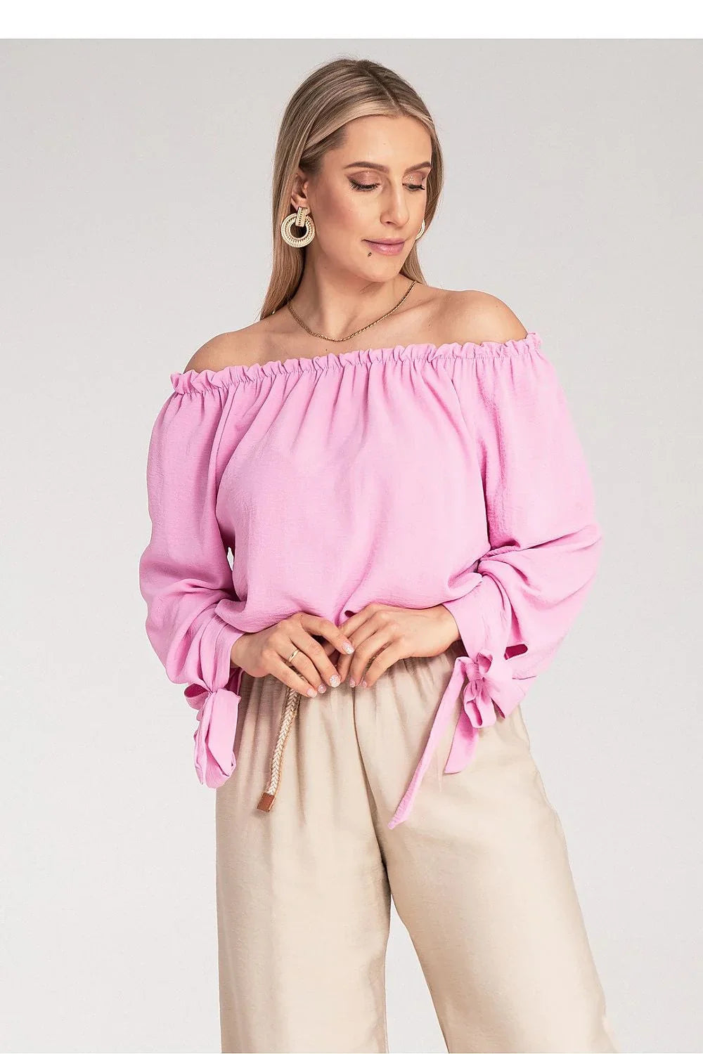 Women Blouse – Stretchable – Off-Shoulder