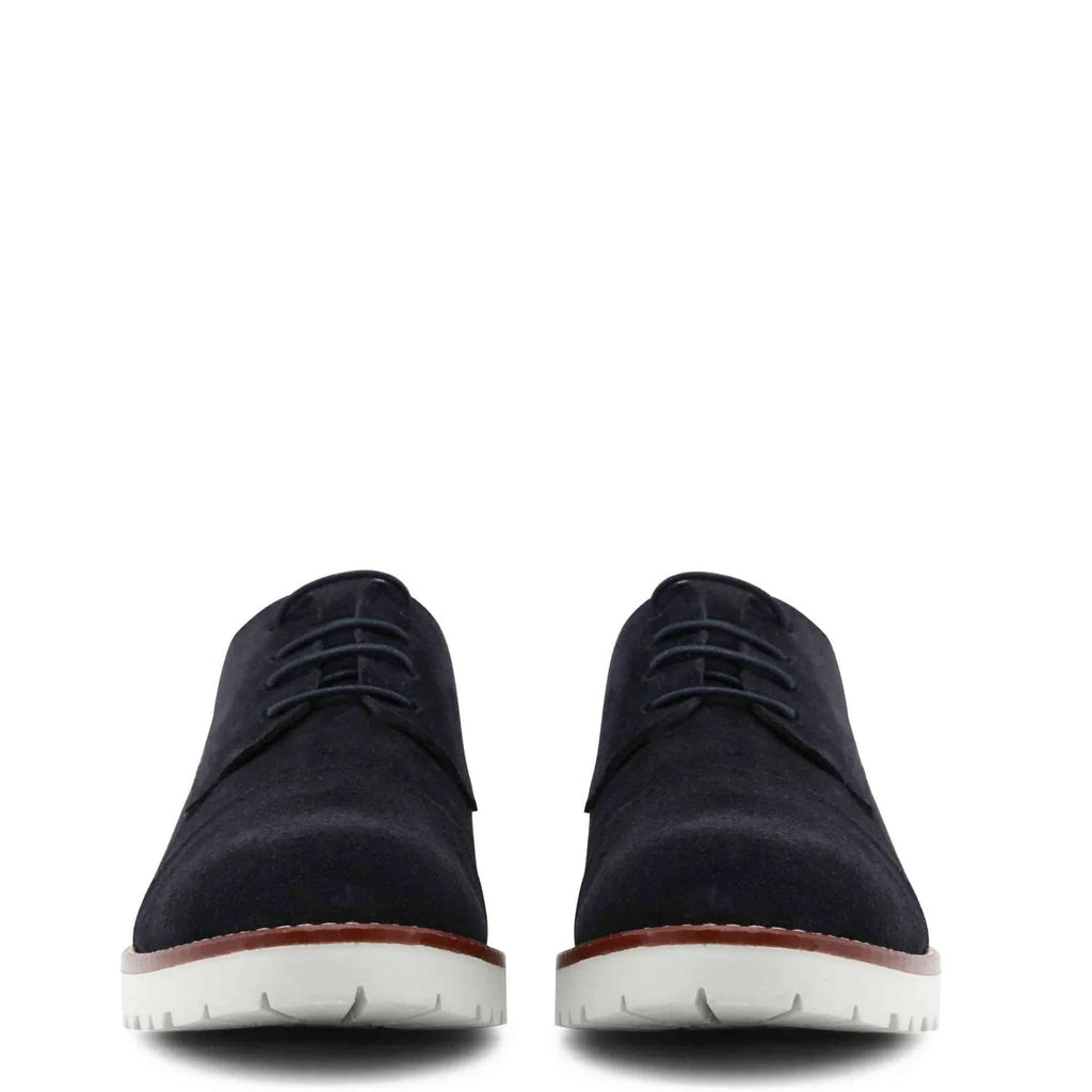 Women Casual Loafers - Lace-Up Derby Shoes