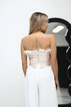 Women Corset Top – Straight Corset Top -Guocali