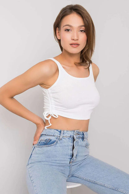 Women Crop Top – Round-Neck Crop Top -Guocali
