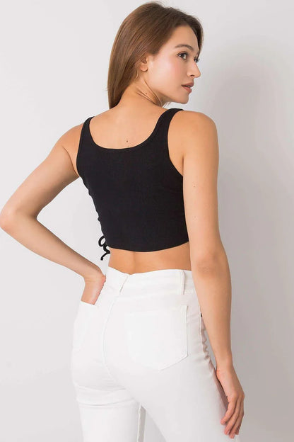 Women Crop Top – Round-Neck Crop Top -Guocali