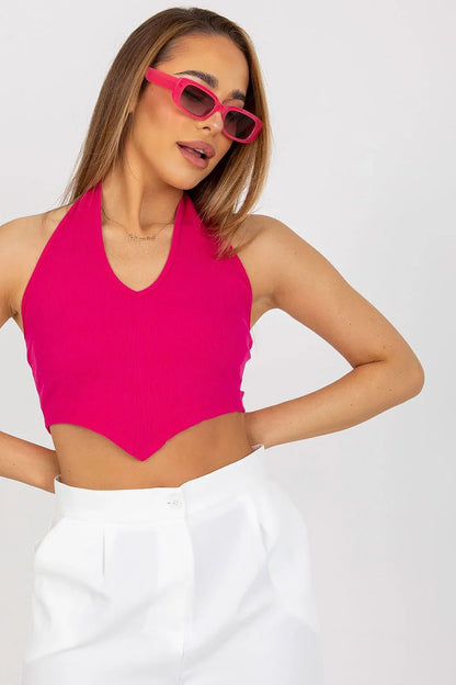 Women Crop Top – V-Neck Crop Top -Guocali