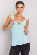 Women Lace Top – Round-Neck Lace Top -Guocali