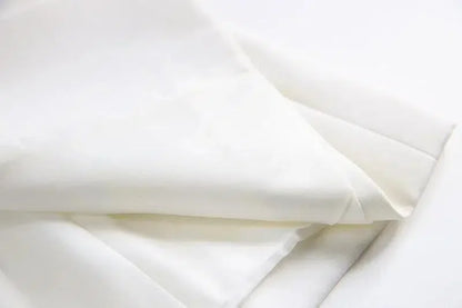 Women Pant Suit - Diamonds Beaded Blazer, Flare Trousers -Guocali