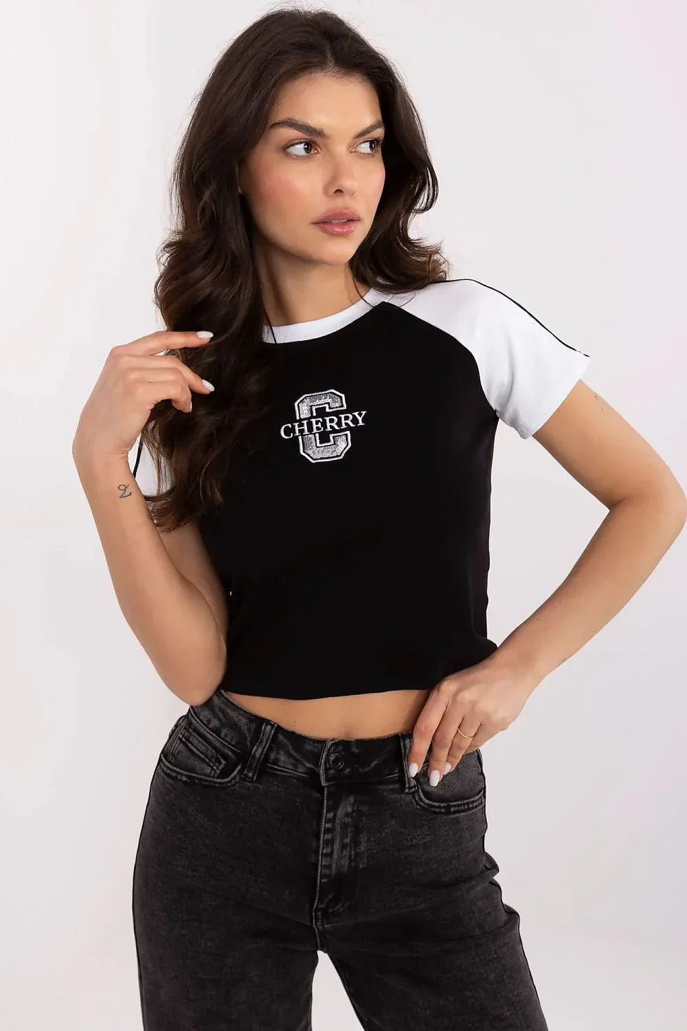 Women Raglan-Sleeves T-Shirt – Stretchable, White