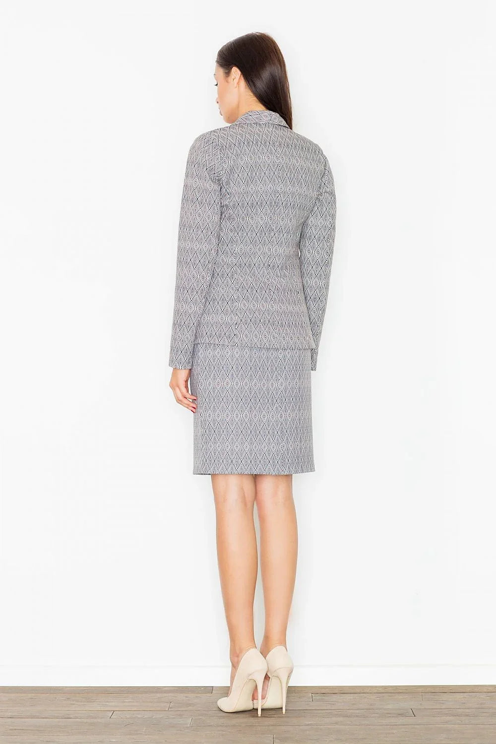 Women's Blazer - Lightweight - 1-Button - Multicolor -Guocali