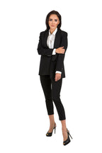 Women's Suit Jacket - Stretchable - Button Blazer