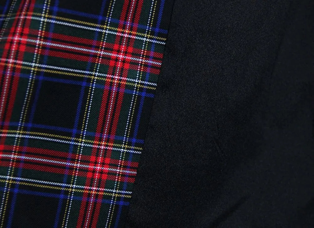 Women's Blazer - Structured - Double Breasted, Belted, Black, Blue, Yellow