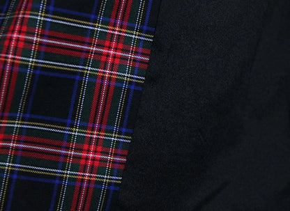 Women's Blazer - Structured - Double Breasted, Belted - Multicolor, Red, Black, Blue, Yellow -Guocali