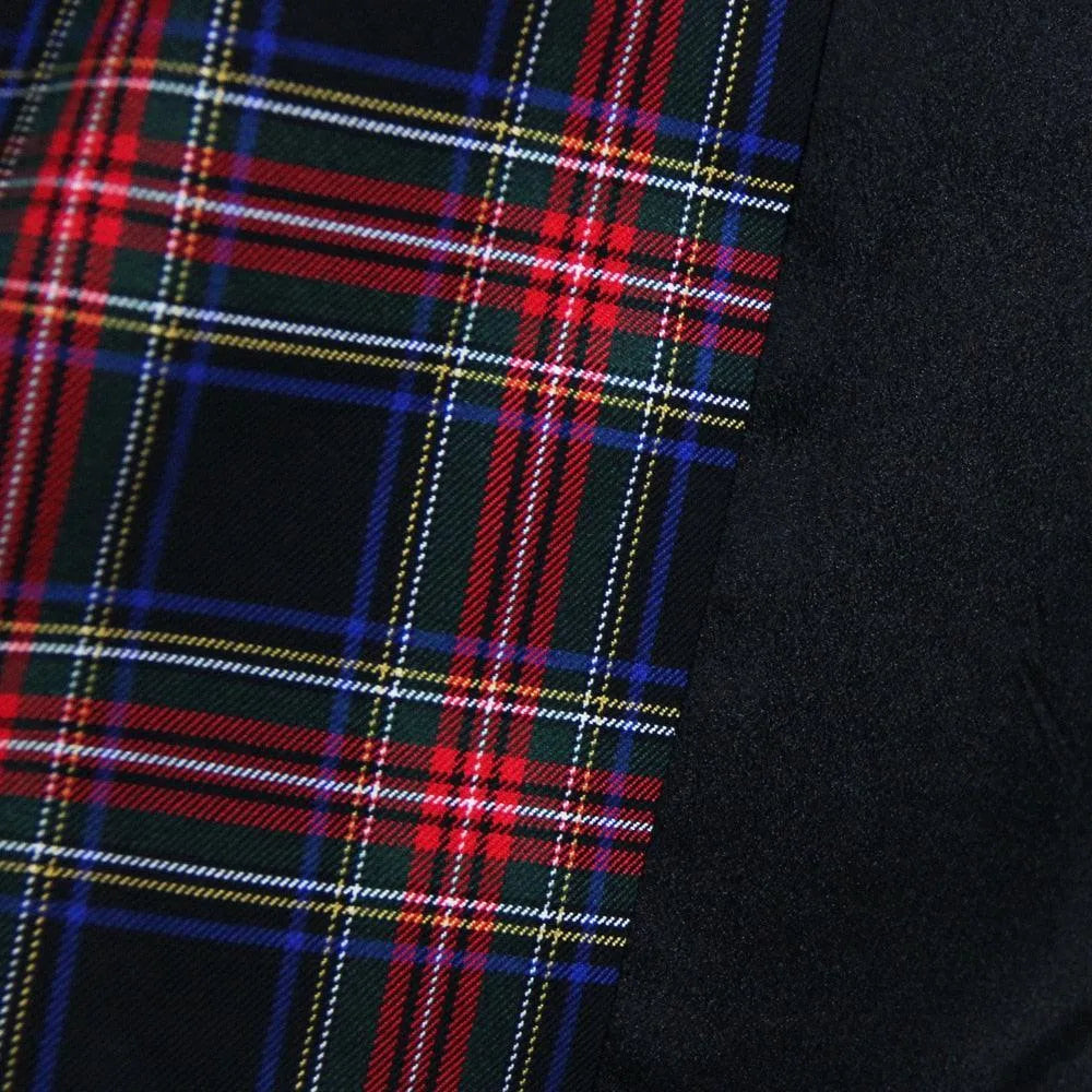 Women's Blazer - Structured - Double Breasted, Belted - Multicolor, Red, Black, Blue, Yellow -Guocali