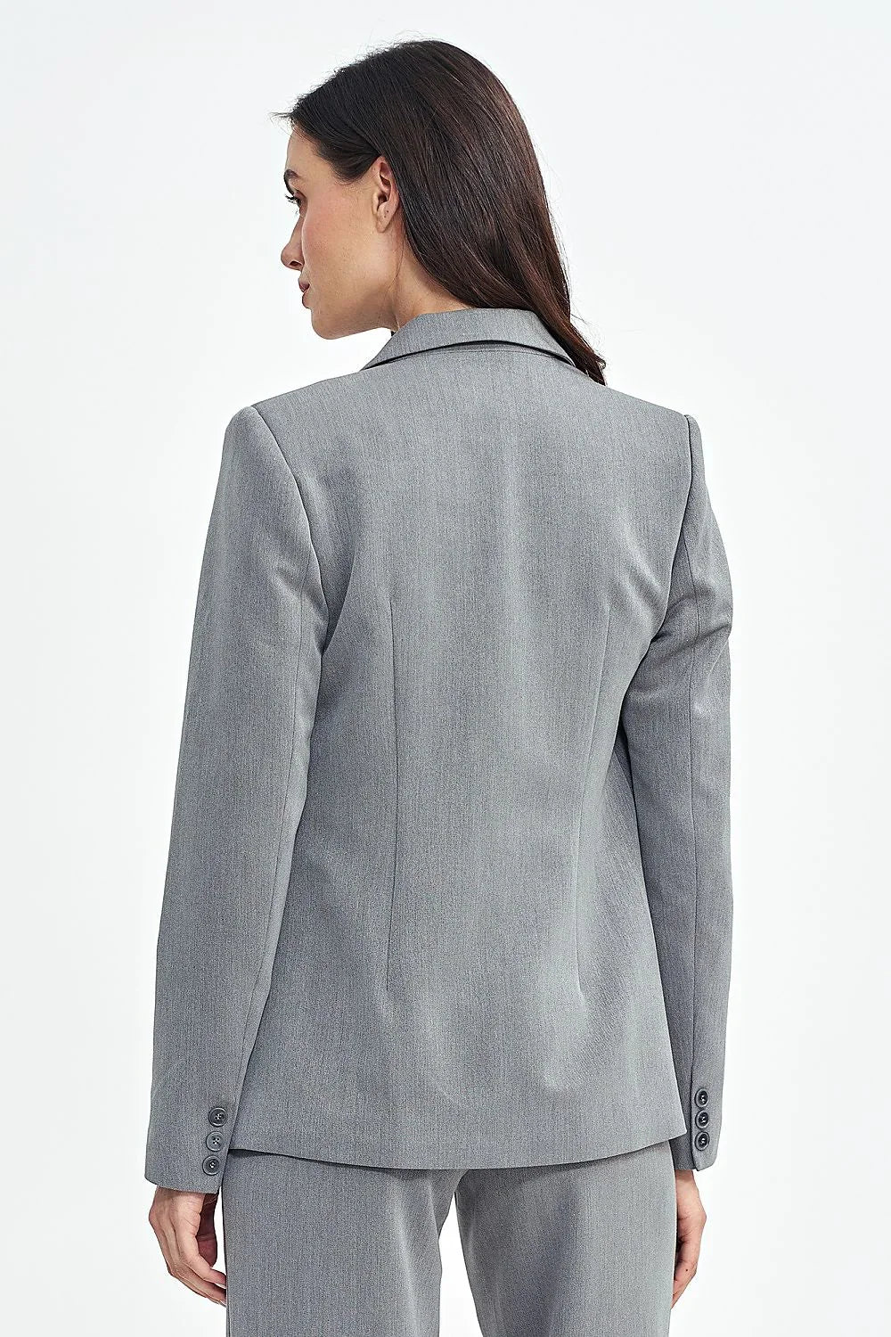 Women's Suit Jacket - Stretchable - 1-Button Blazer