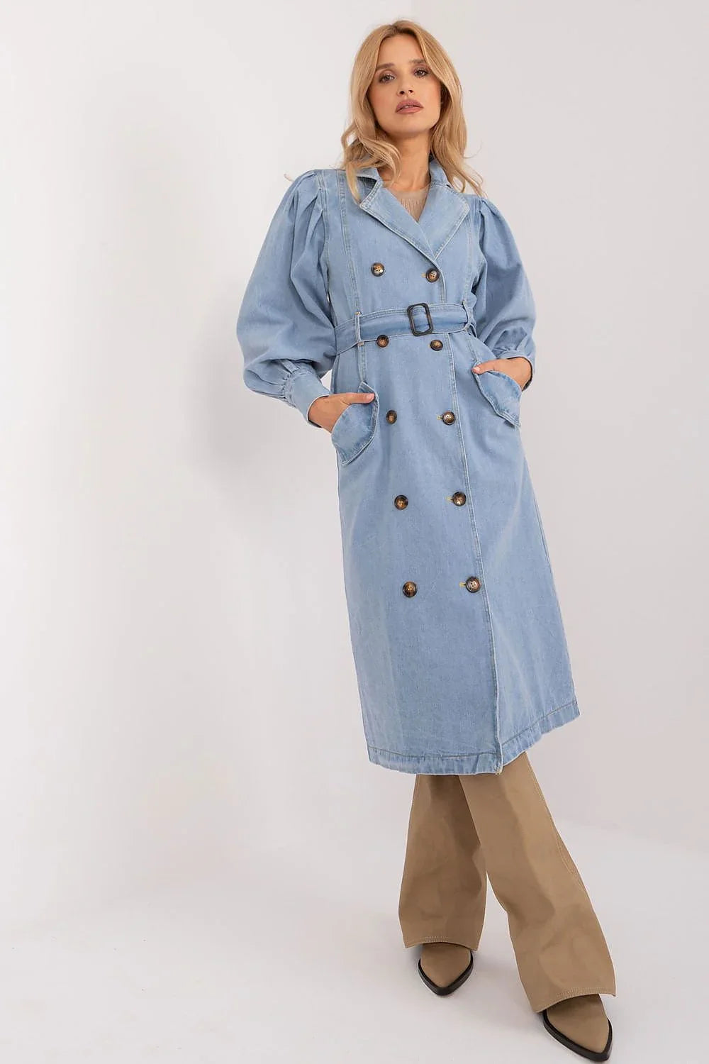 Women's Trench Coat - Lightweight Chic, Casual, Romantic