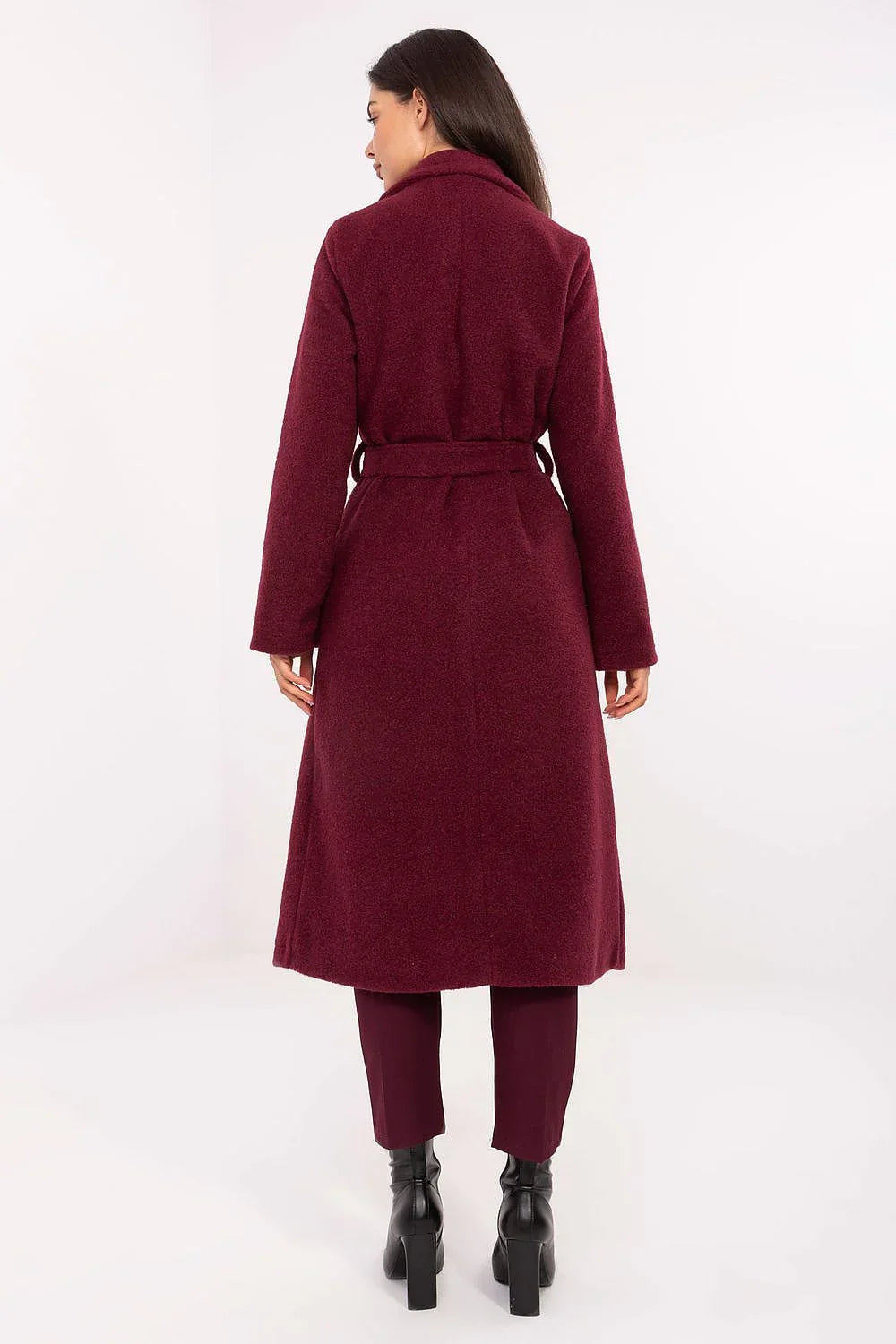 Women's Wrap Coat - Lightweight Chic, Elegant
