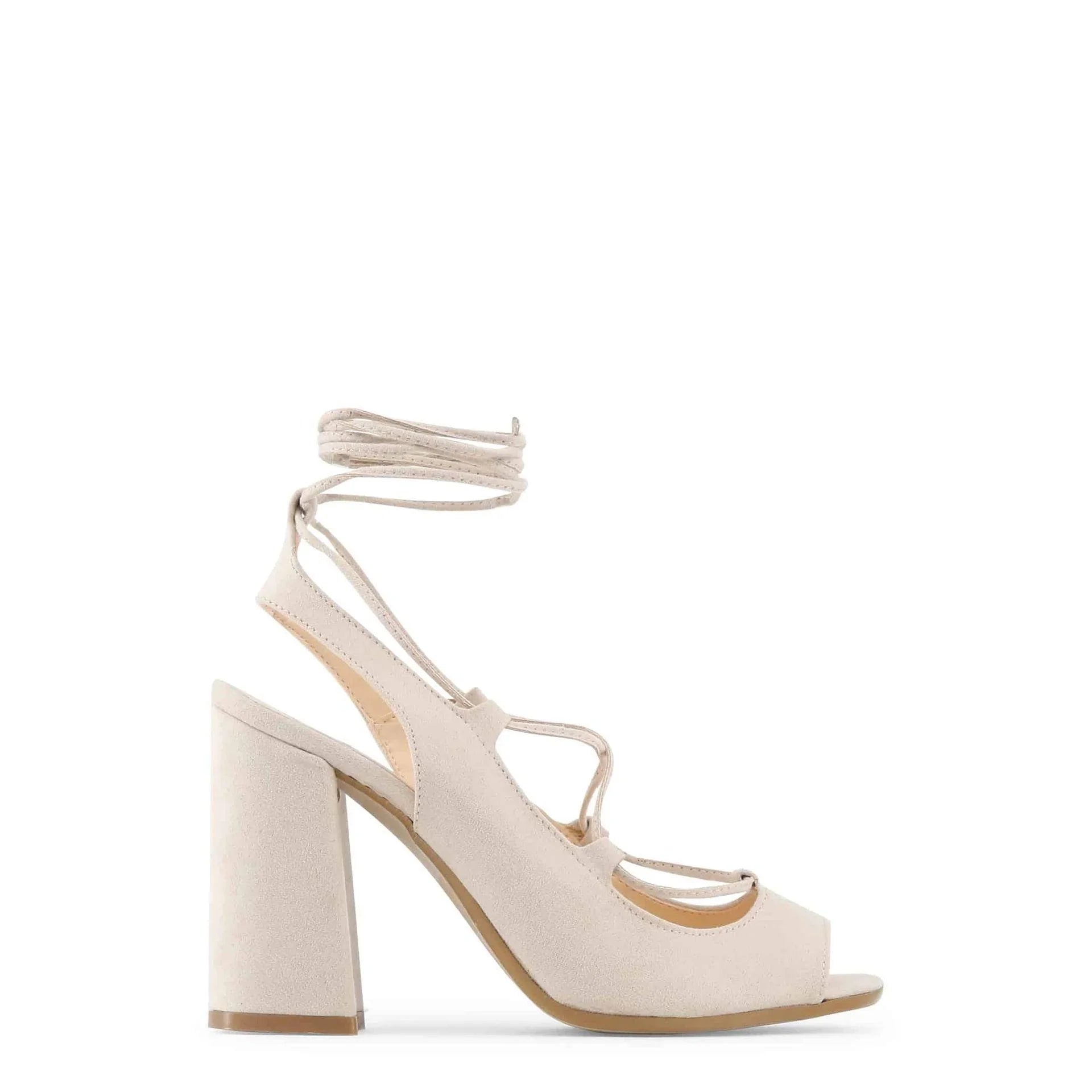 Women Sandals - Block Heels - Synthetic