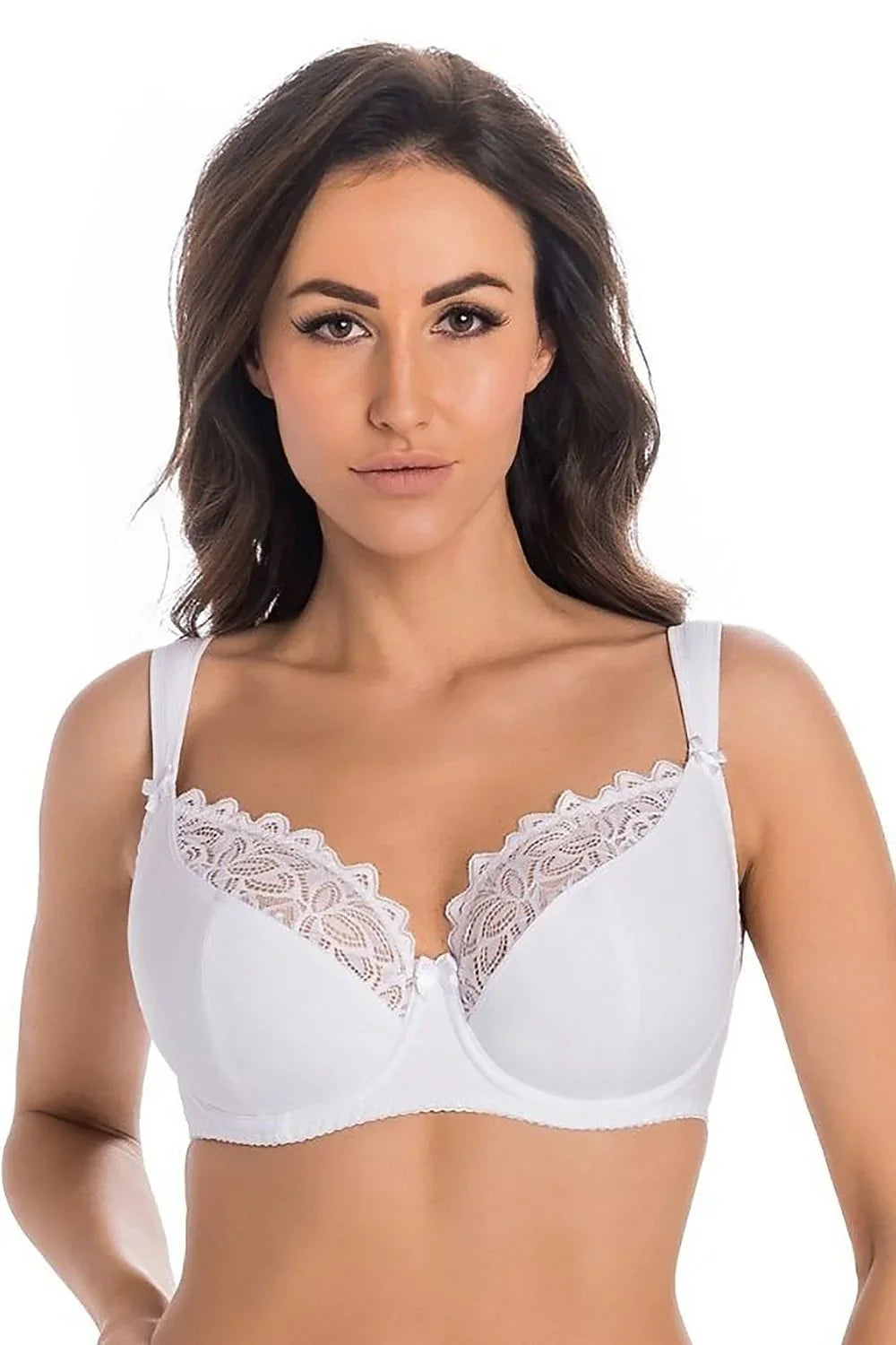 Women Semi Soft Three Quarter Underwire Bra - Guocali