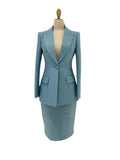 Women Skirt Suit - Formal Suit -Guocali
