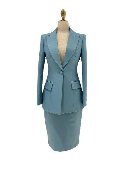 Women Skirt Suit - Formal Suit -Guocali