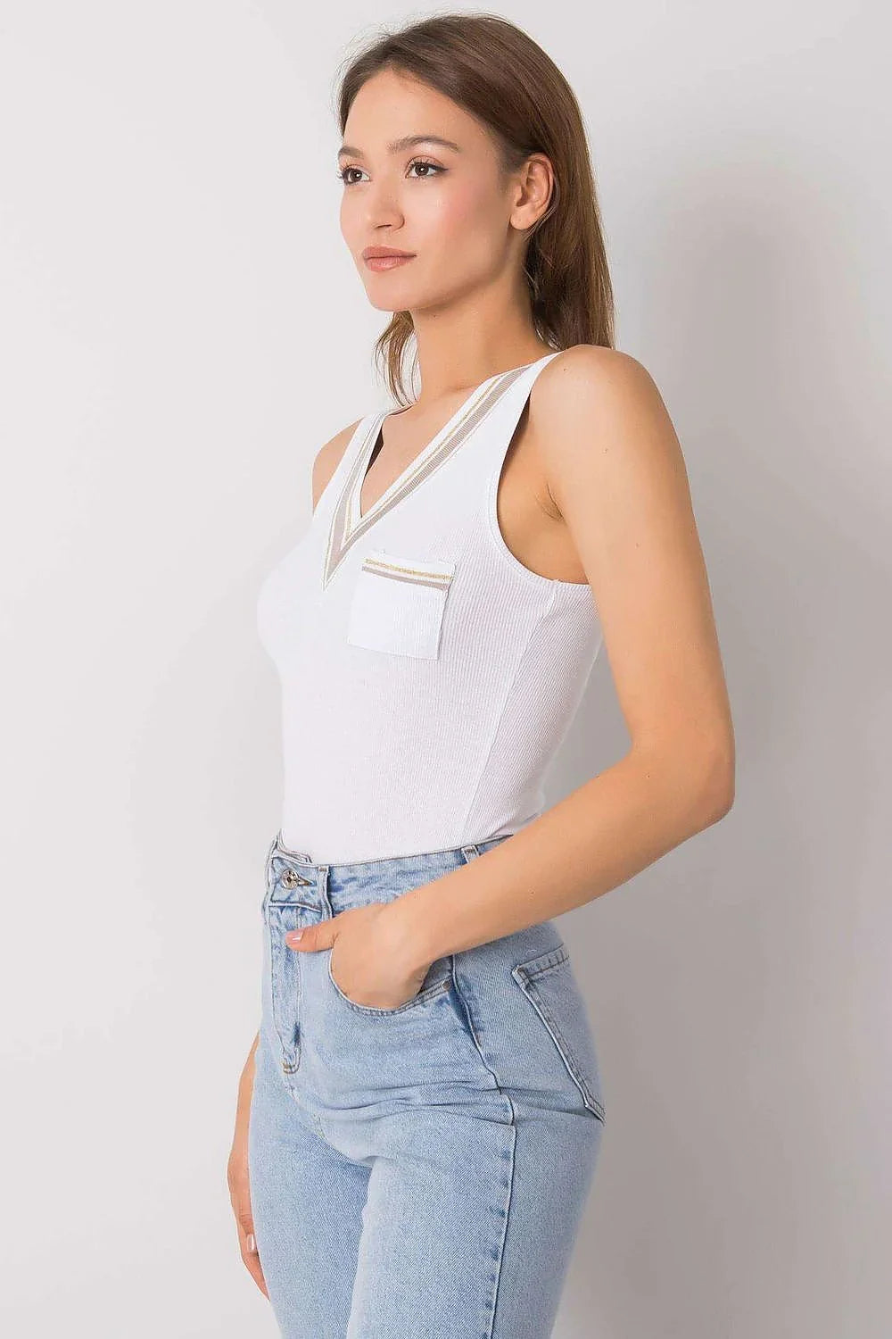 Women Sleeveless Top – Sweetheart Top -Guocali