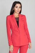 Women Suit Jacket - Lightweight - Button Blazer