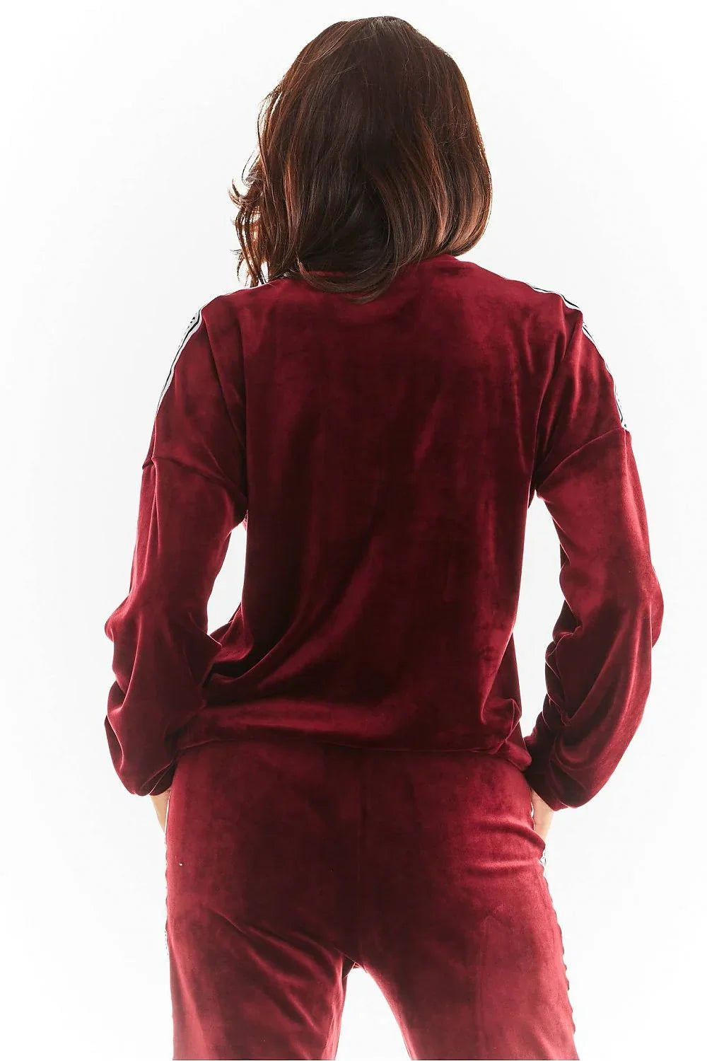 Women's Hoodie - Crew-neck With Regular Fit – Sweatshirt | GUOCALI – view 3
