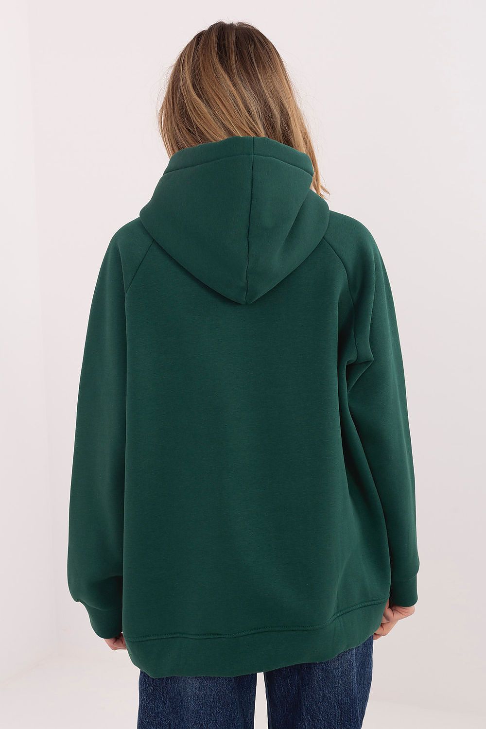 Women's hoodie Oversized Embroidered Logo Kangaroo Pocket – view 23