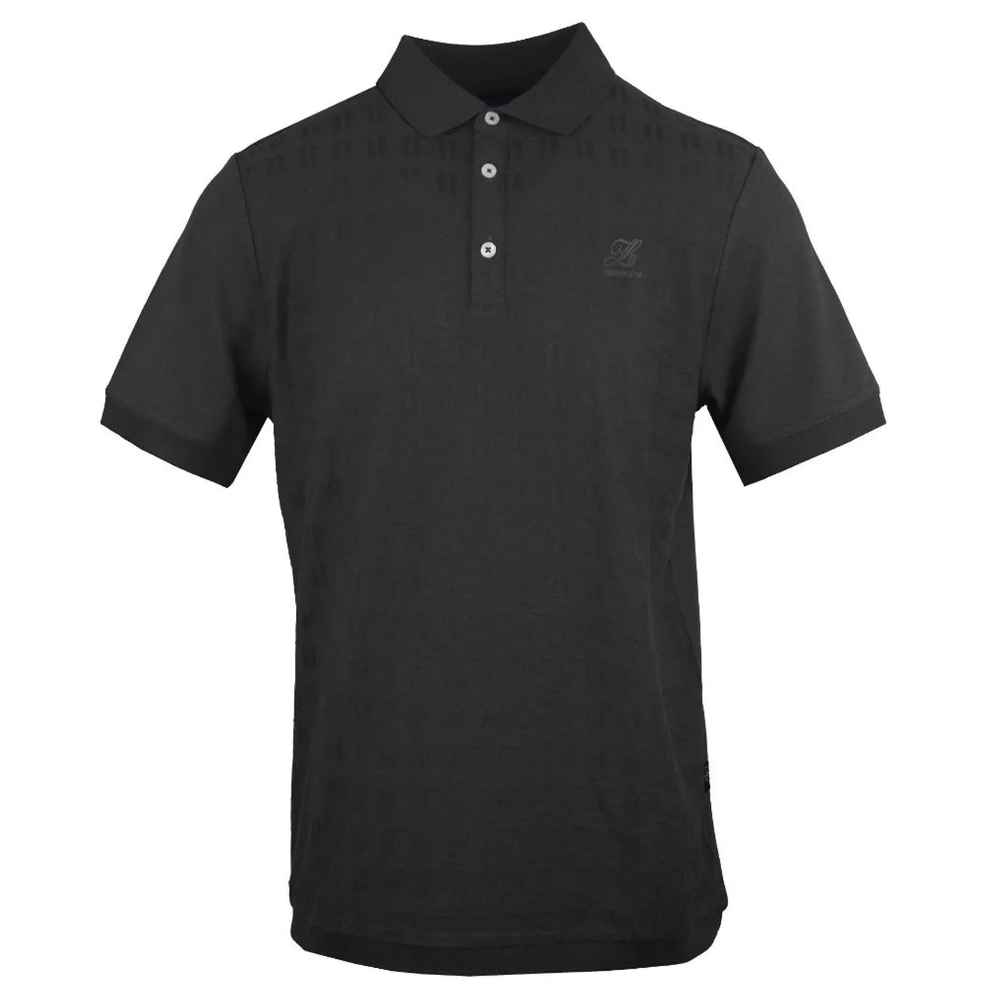 Zenobi Men Short Sleeves Polo Shirt – Breathable - Black -Guocali