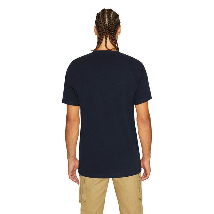 Blue Men T-Shirt - Printed - T-Shirt - Guocali